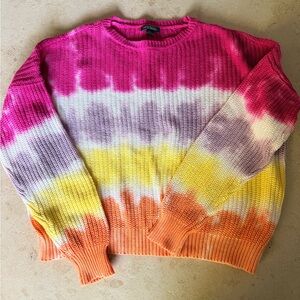 Wild Fable Tie-Dye cotton blend Sweater